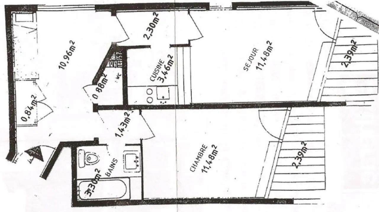 Aravis 1500-11 - 2 Pieces Et Coin Nuit Apartment La Clusaz
